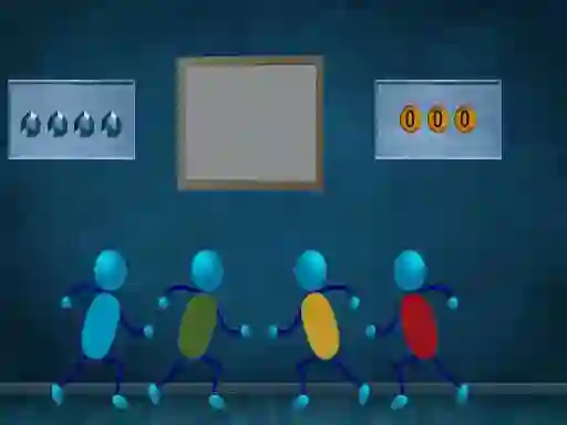 Oyunu Blue house escape çevrimiçi