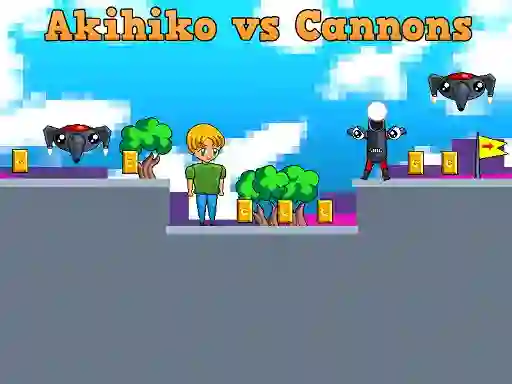 Oyunu Akihiko vs Cannons çevrimiçi