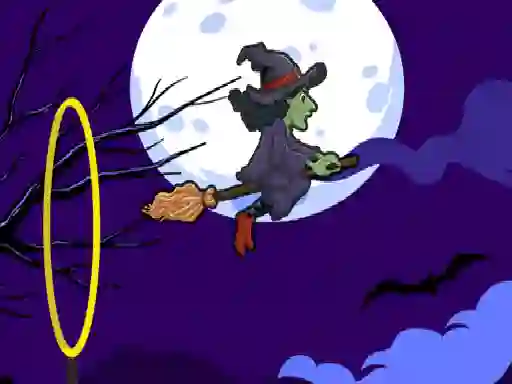 Oyunu Flying witch halloween çevrimiçi