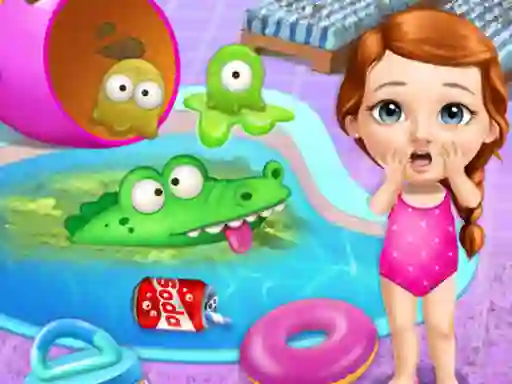 Oyunu Sweet Baby Hotel Cleanup çevrimiçi