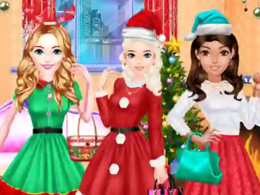 Oyunu Fashion Girls Christmas Party çevrimiçi