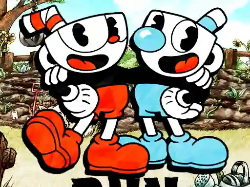 Oyunu Cuphead Run version çevrimiçi