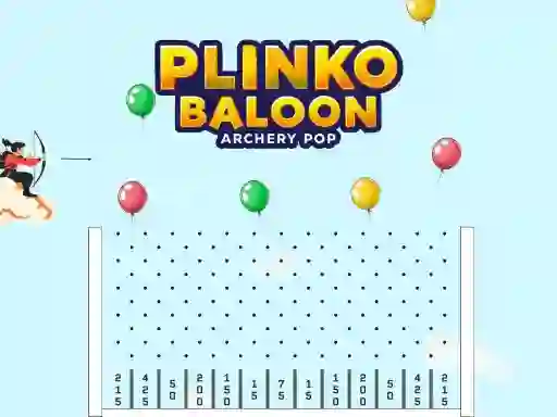 Oyunu Plinko Ballon Archery Pop çevrimiçi