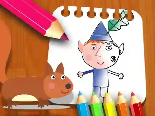 Oyunu Ben Hollys Coloring Book çevrimiçi