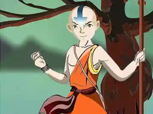 Oyunu Avatar Aang DressUp çevrimiçi