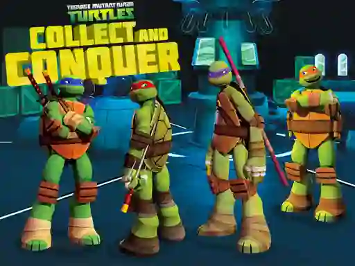 Oyunu Teenage Mutant Ninja Turtles: Collect and Conquer çevrimiçi