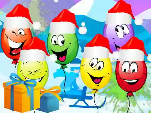 Oyunu Christmas Balloons Bursting çevrimiçi
