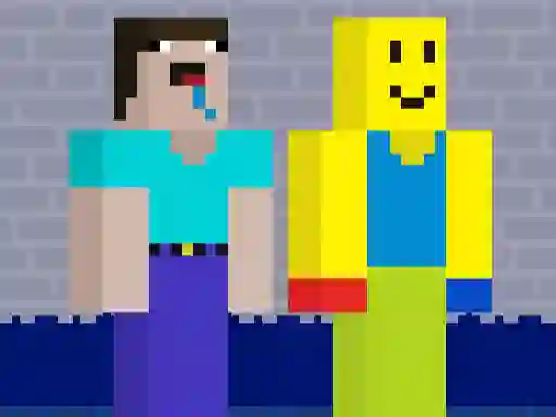 Oyunu NoobLOX Rainbow Friends çevrimiçi