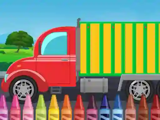Oyunu Truck Coloring çevrimiçi