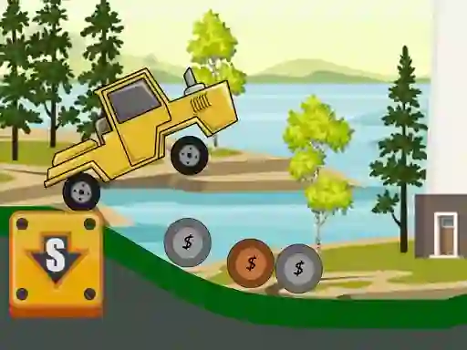 Oyunu Hill Climb Tractor 2D çevrimiçi
