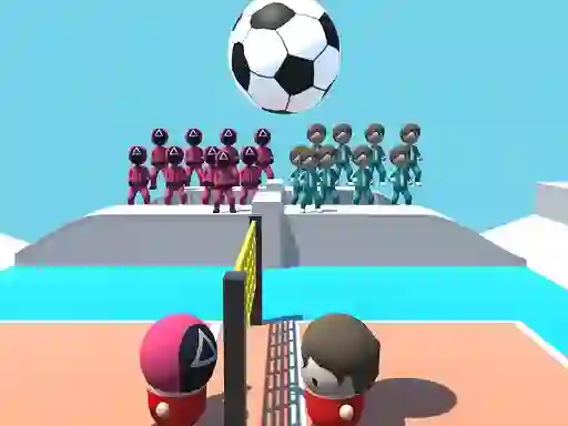 Oyunu Volley Squid Gamer çevrimiçi