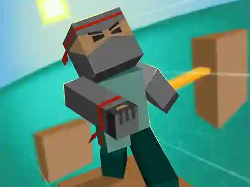 Oyunu Blocky Parkour Ninja çevrimiçi