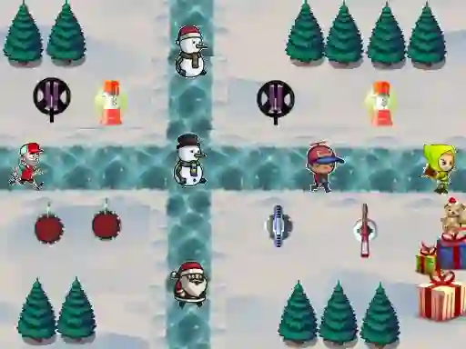 Oyunu Christmas Defense çevrimiçi