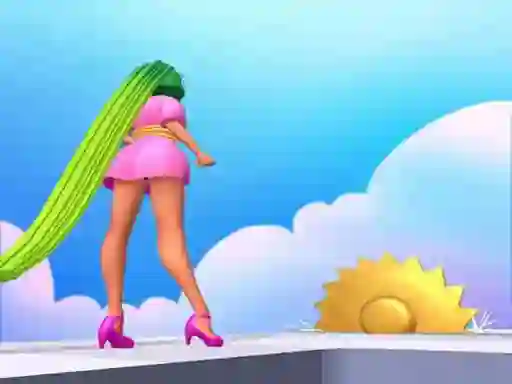 Oyunu Keep Long Hair çevrimiçi