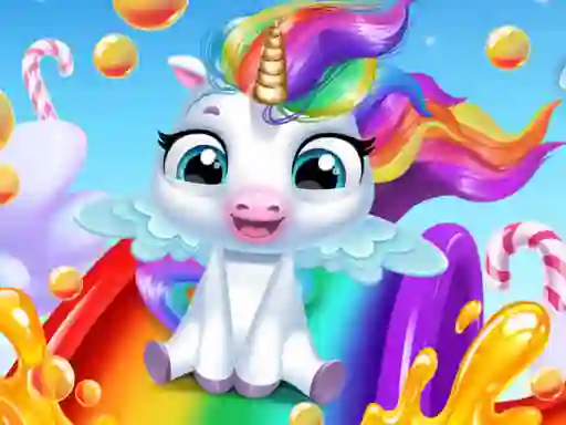 Oyunu Glitter Unicorn Dress Up Girls çevrimiçi