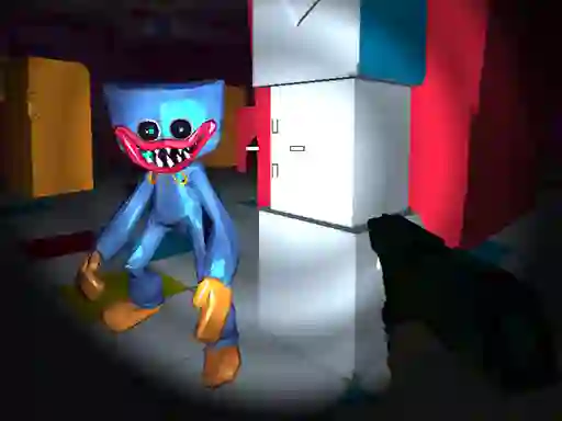 Oyunu Poppy Huggy Wuggy Shooter çevrimiçi