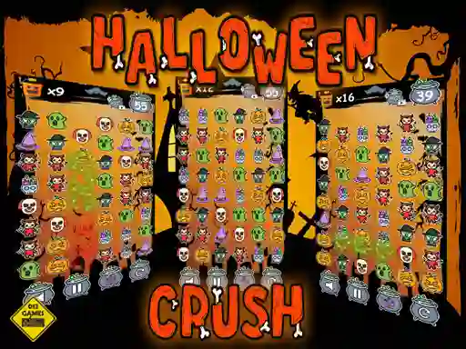 Oyunu Halloween Crush çevrimiçi