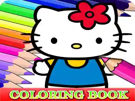 Oyunu Coloring Book for Hello Kitty çevrimiçi