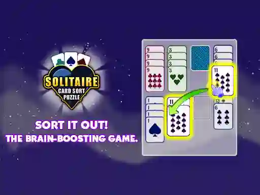 Oyunu Solitaire Card Sort Puzzle çevrimiçi