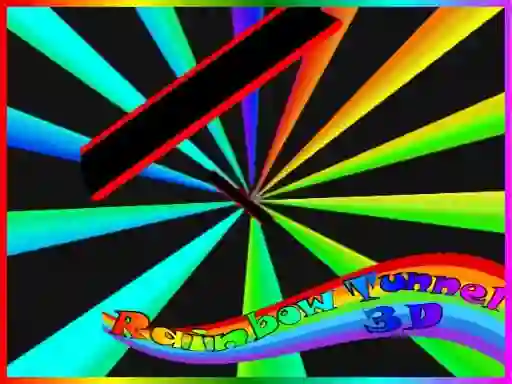 Oyunu Rainbow Tunnel 3D çevrimiçi