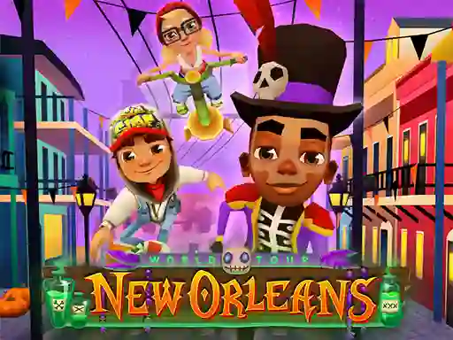 Oyunu Subway Surfers New Orleans çevrimiçi