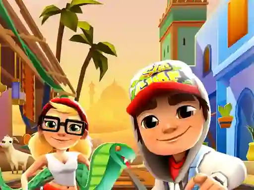 Oyunu Subway Surfers World Tour: Marrakesh çevrimiçi