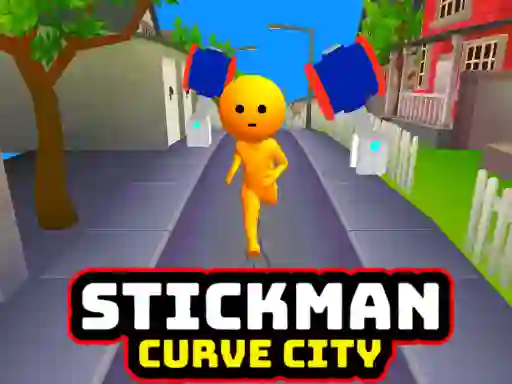 Oyunu Stickman Curve City çevrimiçi