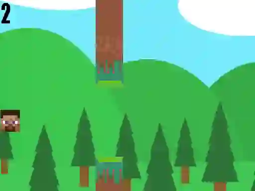 Oyunu MC Flappy Steve çevrimiçi