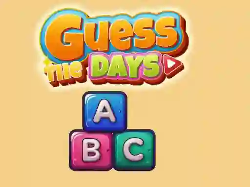 Oyunu Guess The Days çevrimiçi