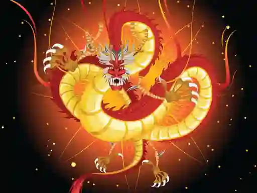 Oyunu Chinese Dragons Coloring çevrimiçi