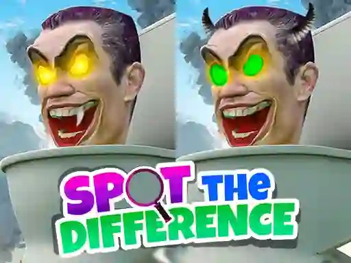 Oyunu Skibidi Toilet Spot the Difference çevrimiçi
