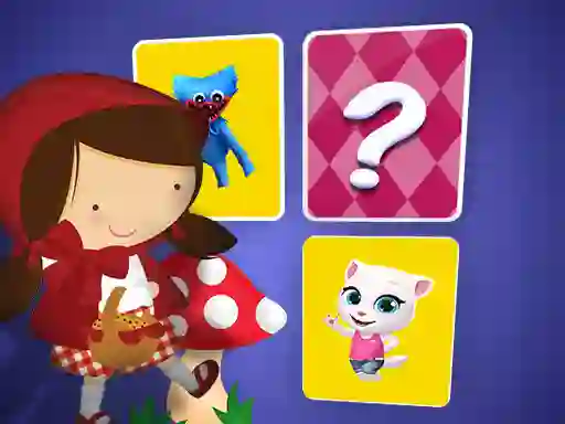 Oyunu Little Red Riding Hood Memory Card Match çevrimiçi