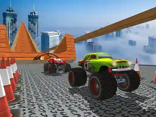 Oyunu Monster Truck Ramp çevrimiçi
