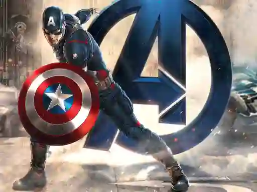 Oyunu Captain American Jigsaw Puzzle çevrimiçi