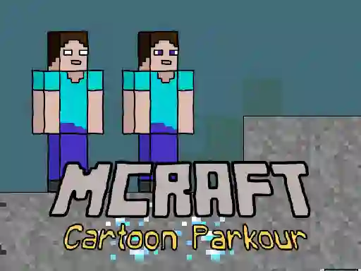 Oyunu Mcraft Cartoon Parkour çevrimiçi
