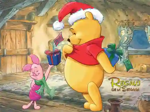 Oyunu Winnie the Pooh Christmas Jigsaw Puzzle çevrimiçi
