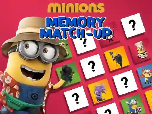 Oyunu Minions Memory Match Up çevrimiçi