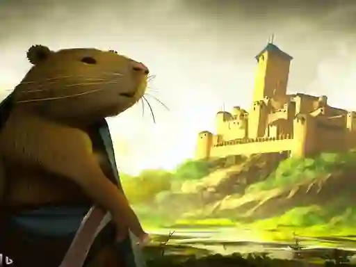 Oyunu Adventures of the Medieval Capybara çevrimiçi
