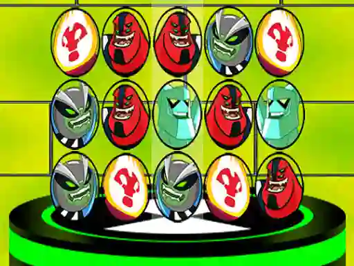 Oyunu Ben 10 Match 3 Aliens çevrimiçi