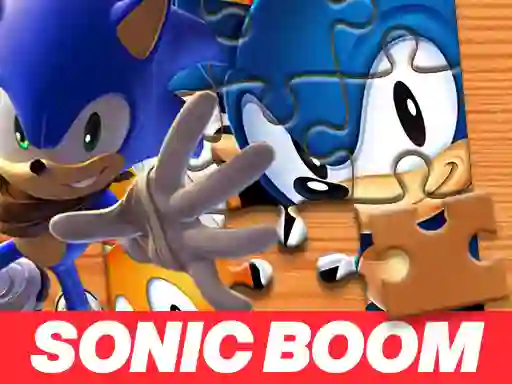 Oyunu Sonic Boom Jigsaw Puzzle çevrimiçi