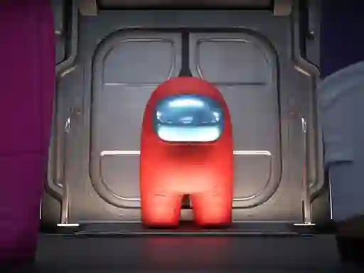 Oyunu Amongus Geometry Jump çevrimiçi