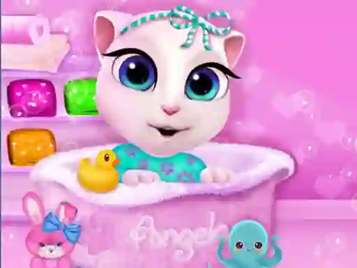Oyunu Baby Angela Bathing Time çevrimiçi