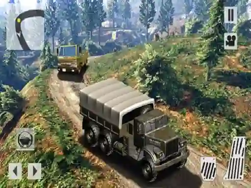 Oyunu US OffRoad Army Truck Driver çevrimiçi