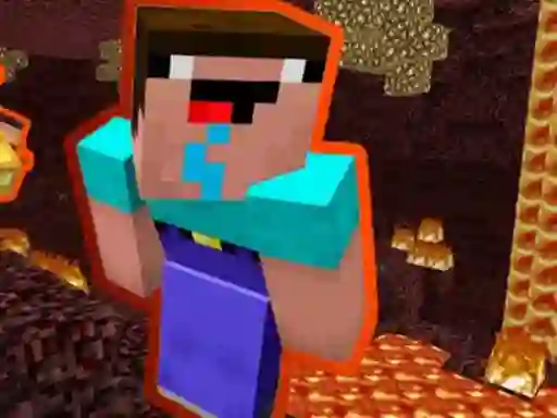 Oyunu Noob Parkour: Nether çevrimiçi