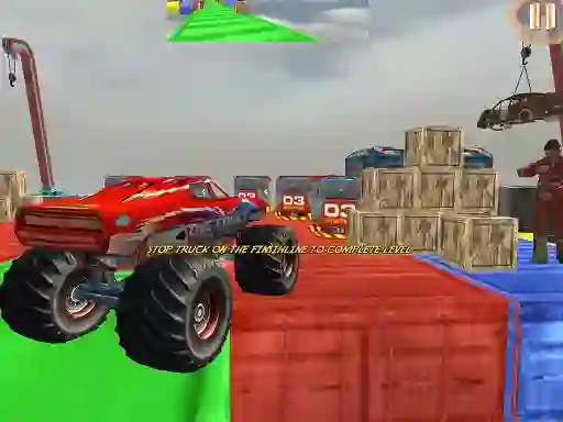 Oyunu Monster Truck Driving Stunt Game Sim çevrimiçi