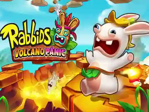 Oyunu Rabbids Volcano Panic çevrimiçi