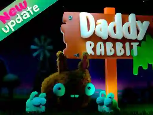 Oyunu Daddy Rabbit Zombie Farm çevrimiçi