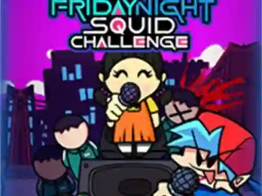 Oyunu Super Friday Night Squid Challenge Game çevrimiçi