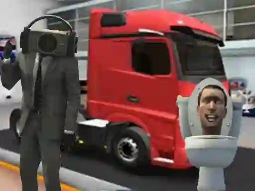 Oyunu Truck Simulator Skibidi Toilet çevrimiçi