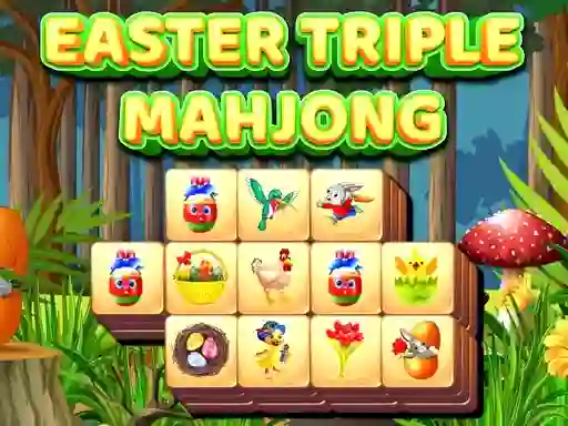 Oyunu Easter Triple Mahjong çevrimiçi
